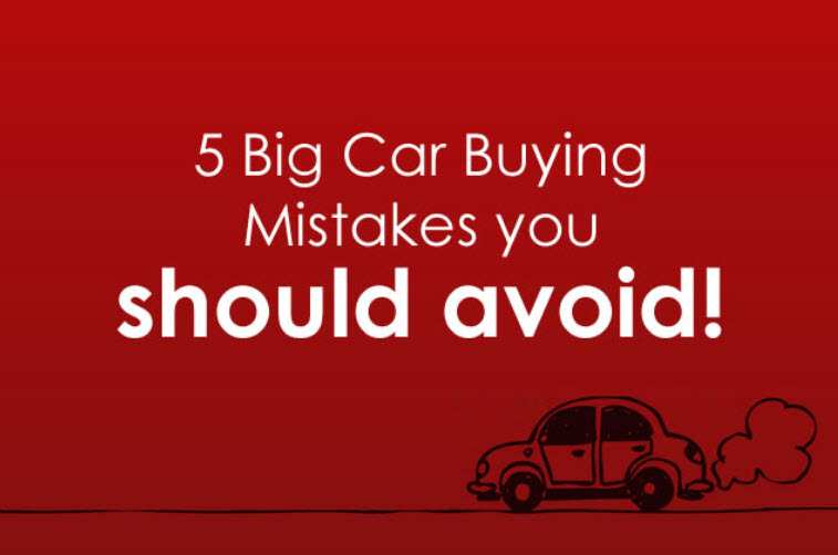 car buying mistakes