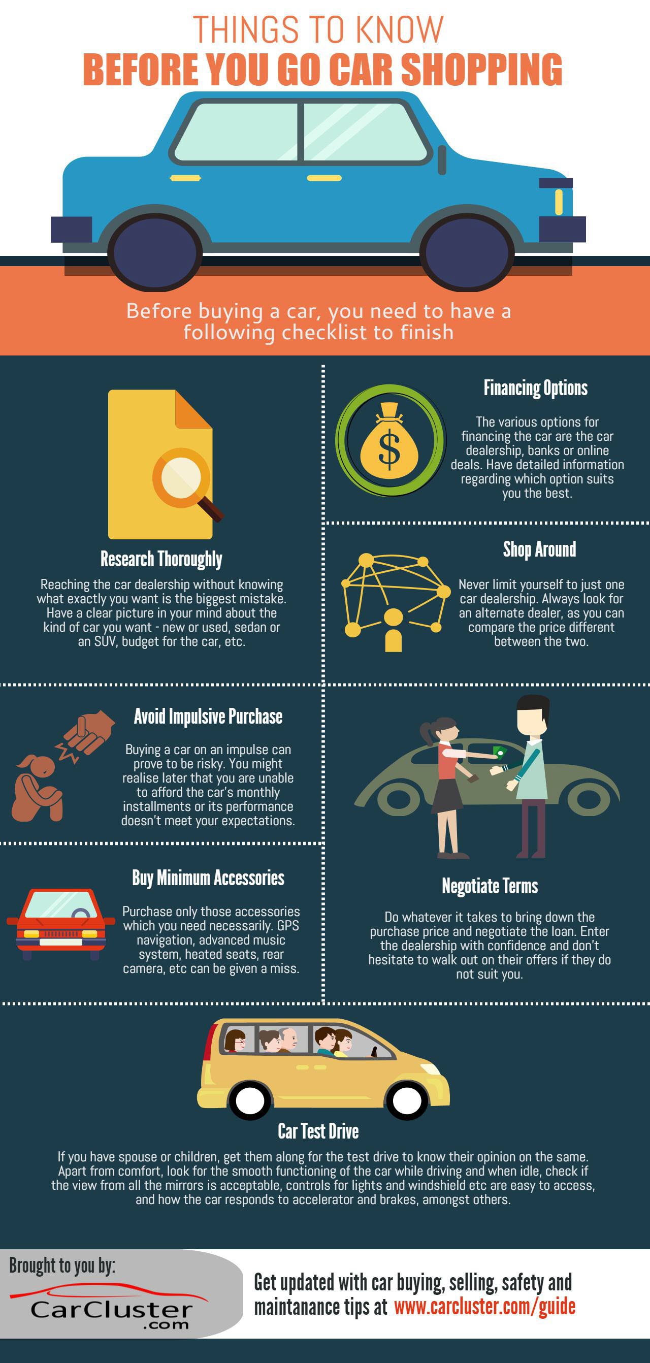 What to Know Before You Go Car Shopping