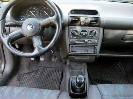 car interior